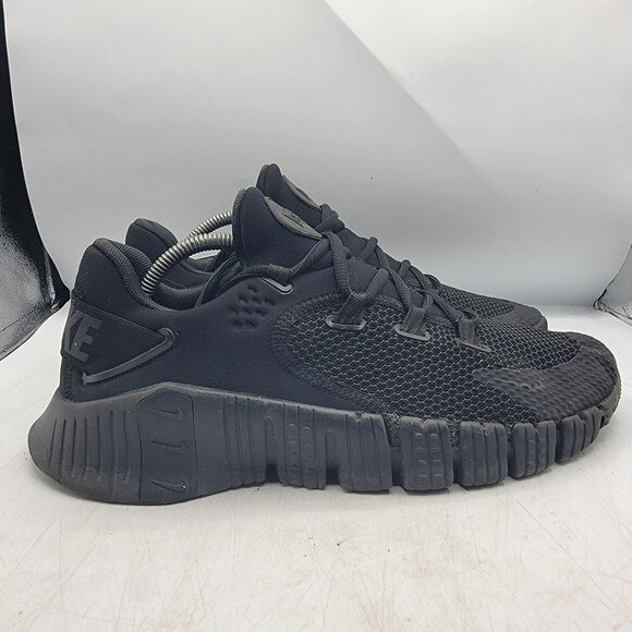 Nike Free Metcon 4 Mens 10.5 Triple Black Athletic Training Shoes CT3886-007 - Picture 15 of 15